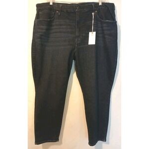 Good American New Womens Plus Size 28-32 Blue Good Petite Skinny Jeans.  D122